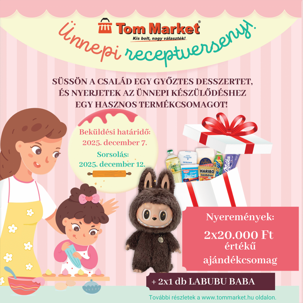 Vegyél részt ünnepi hangulatú családi receptversenyünkön!