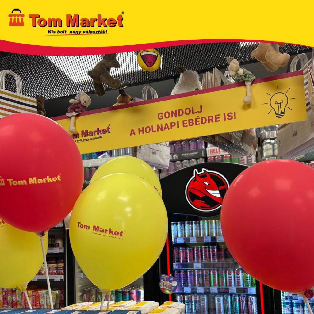 Meglepetésekkel készült a Tom Market: új üzlet nyílt Dunaújvárosban